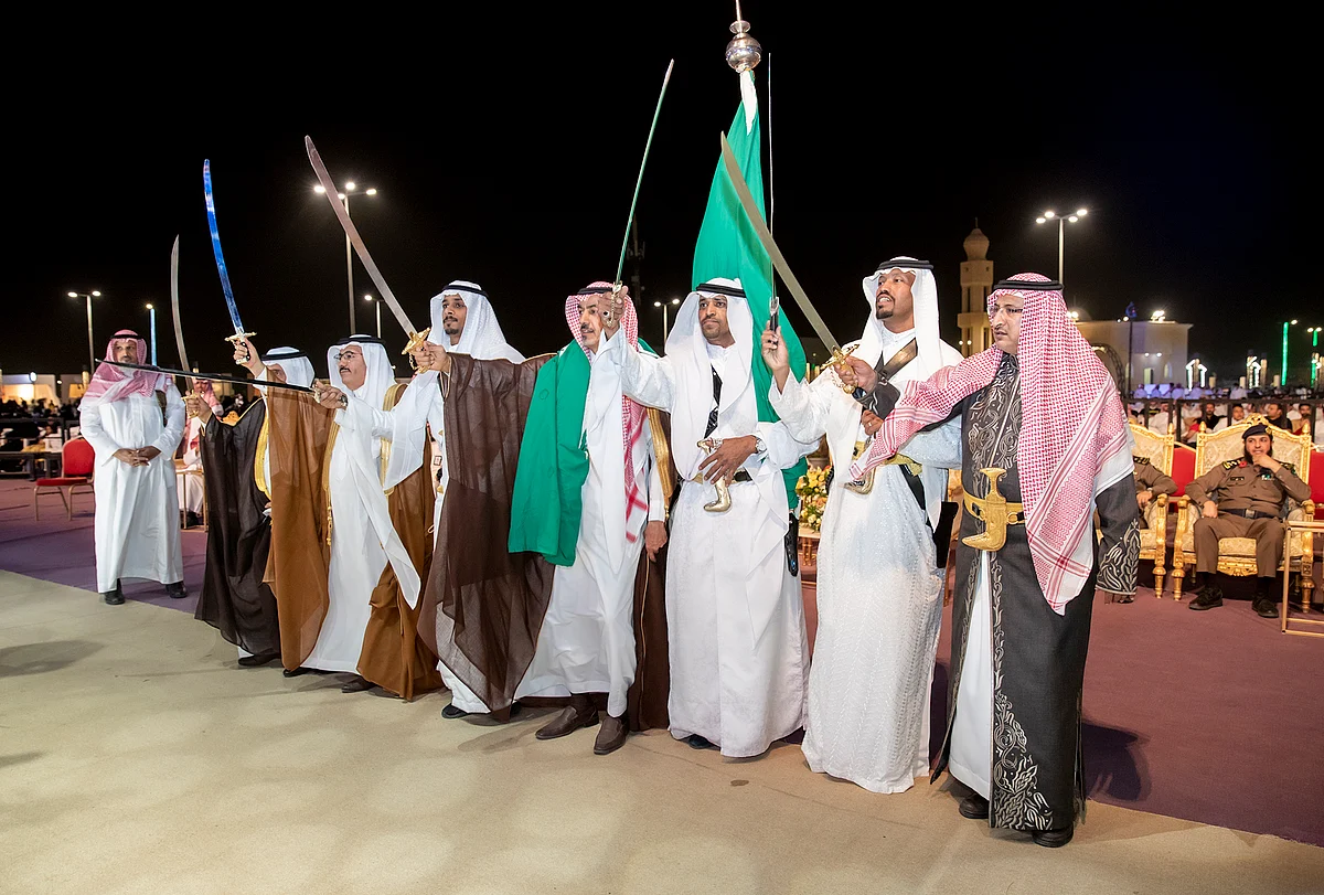 بالصور .. "الماضي" يرعى احتفالات "الخرج" بعيد الفطر