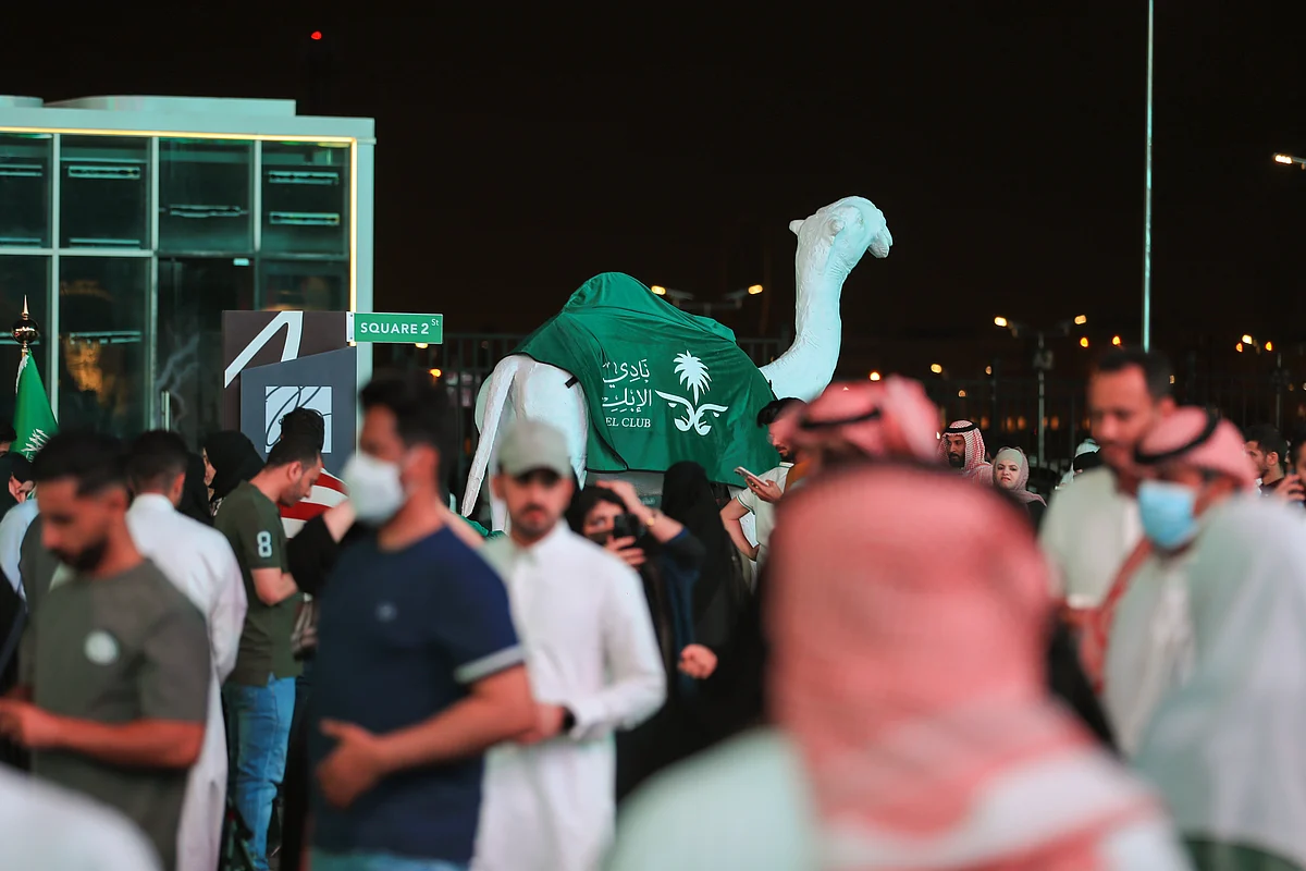 نادي الإبل يختتم فعاليات العيد بالبوليفارد وسط تفاعل ربع مليون زائر