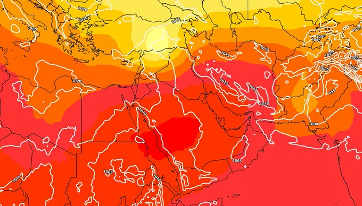 "العصيمي": موجات غبارية كثيفة تسبقها أجواء حارة.. والحرارة تلامس الـ 43