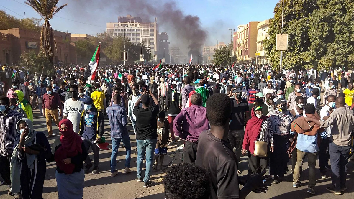 السودان .. قتيل في مواجهات بين متظاهرين وقوات الأمن