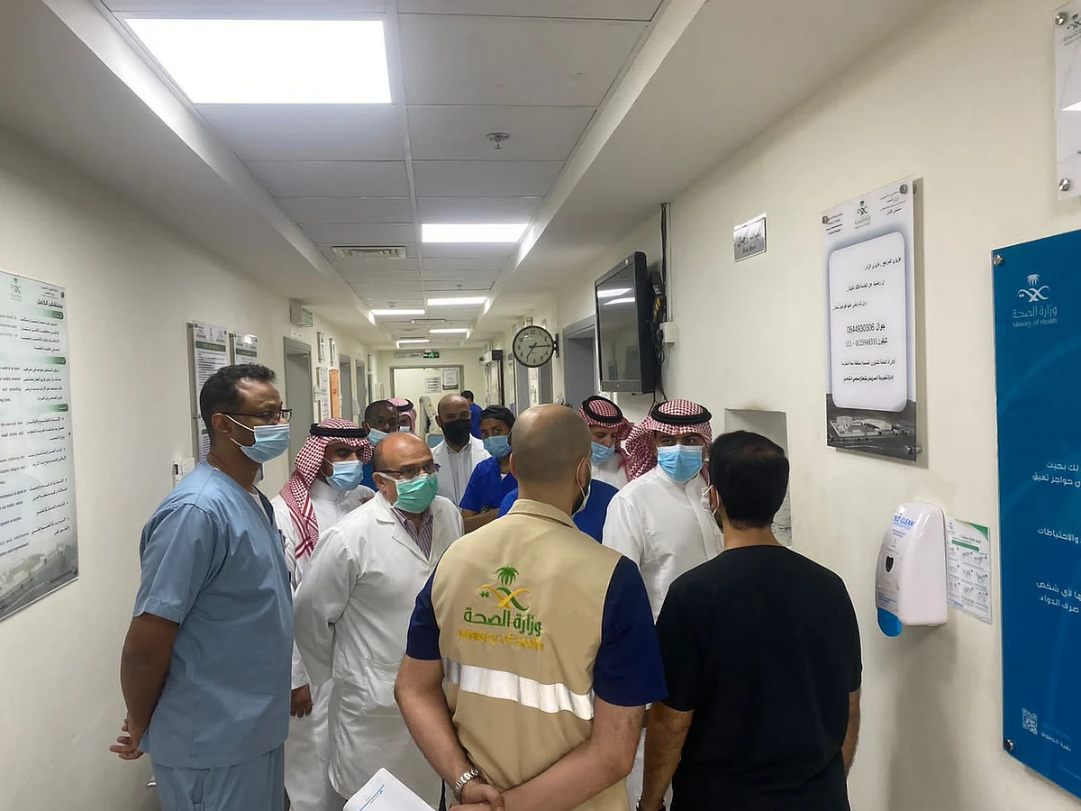 "حاتم العمري" يزور قطاع شمال مكة المكرمة الصحي