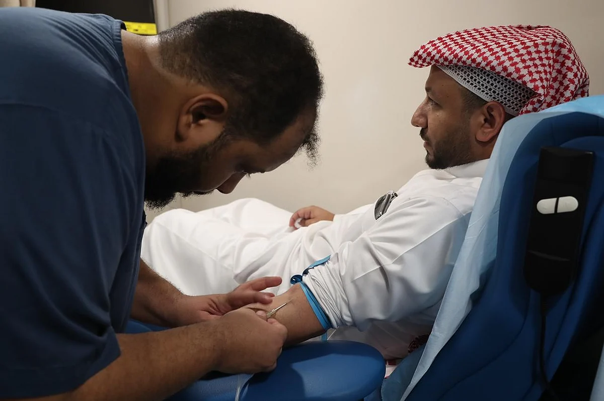 بمناسبة اليوم العالمي.. "المساحة الجيولوجية" تنظم حملة للتبرع بالدم في جدة