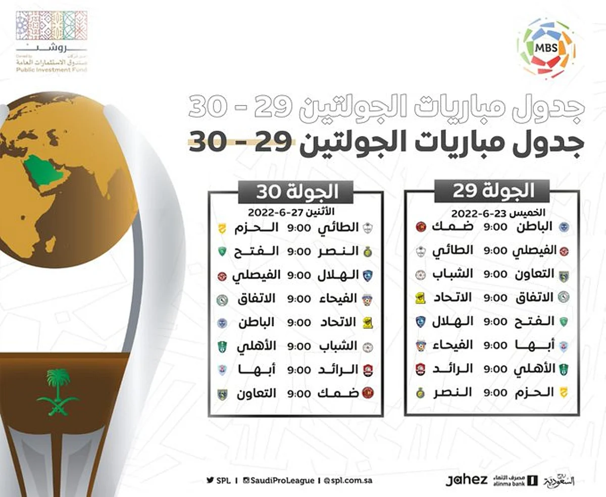 "المسابقات" تعلن تأجيل موعد مباريات الجولتَين الـ29 والـ30 من دوري المحترفين