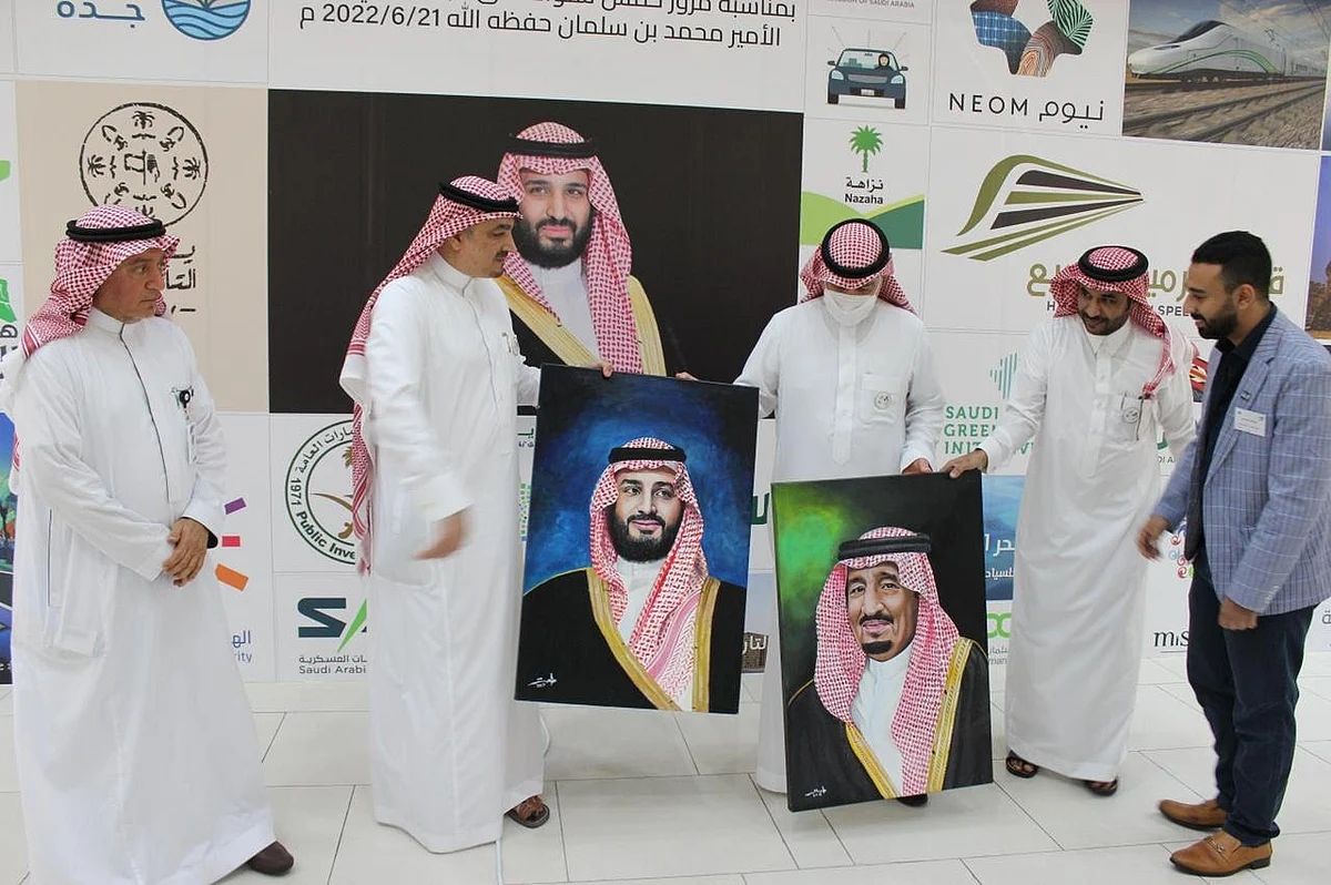 بالتعاون مع "عيون جدة".. "التركي" يدشن معرض رؤية قائد وحلم وطن