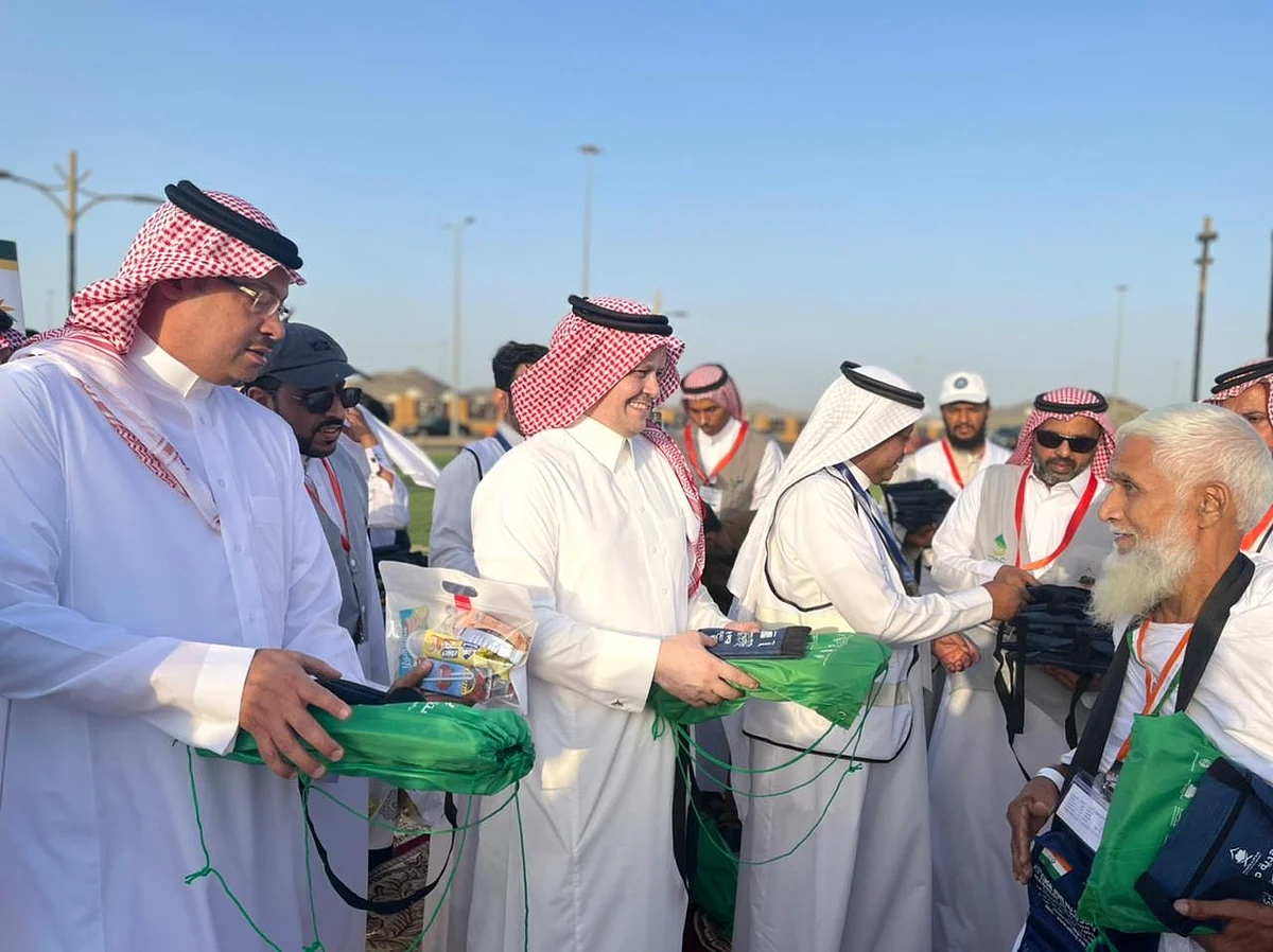 التنمية الاجتماعية بوادي فاطمة تقيم حفل استقبال لضيوف الرحمن
