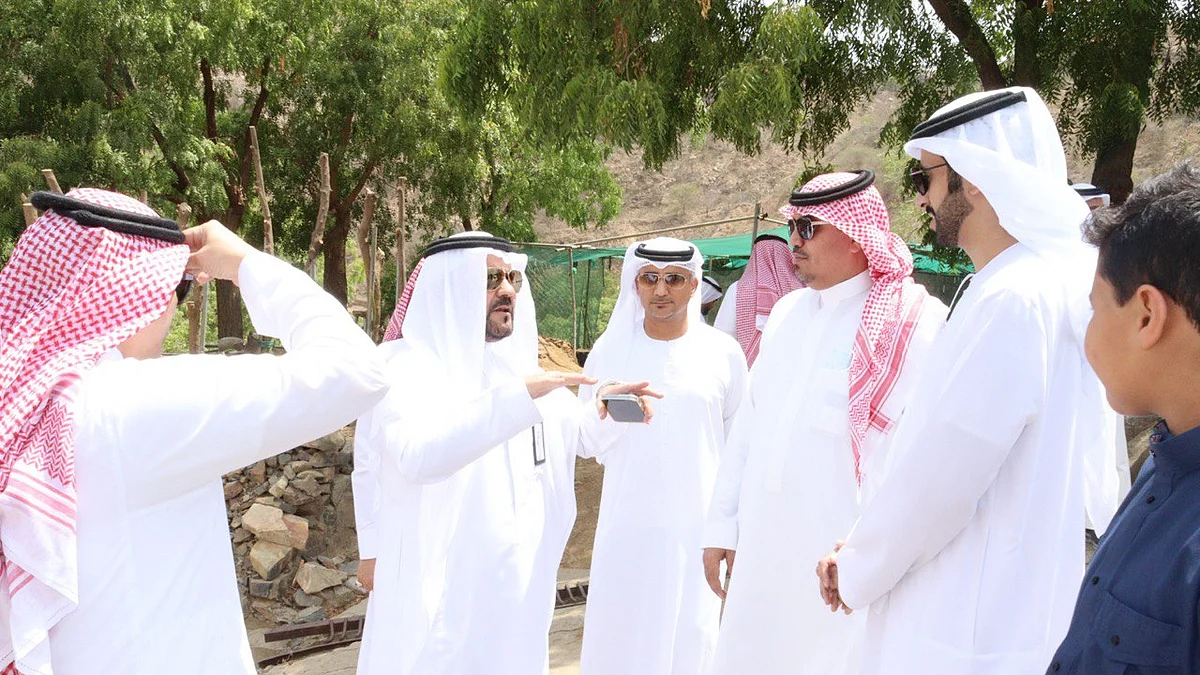 جازان... زيارة لوفد إماراتي لهيئة تطوير وتعمير المناطق الجبلية