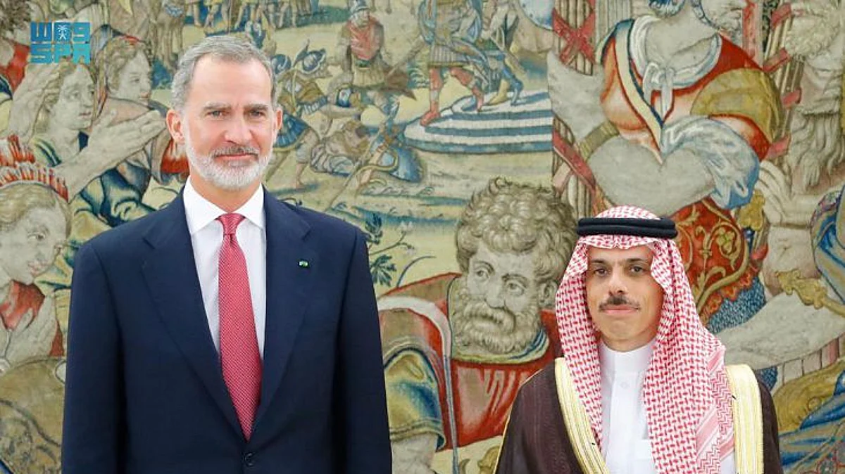 وزير الخارجية يستعرض مع ملك إسبانيا العلاقات الثنائية وسُبل تعزيزها