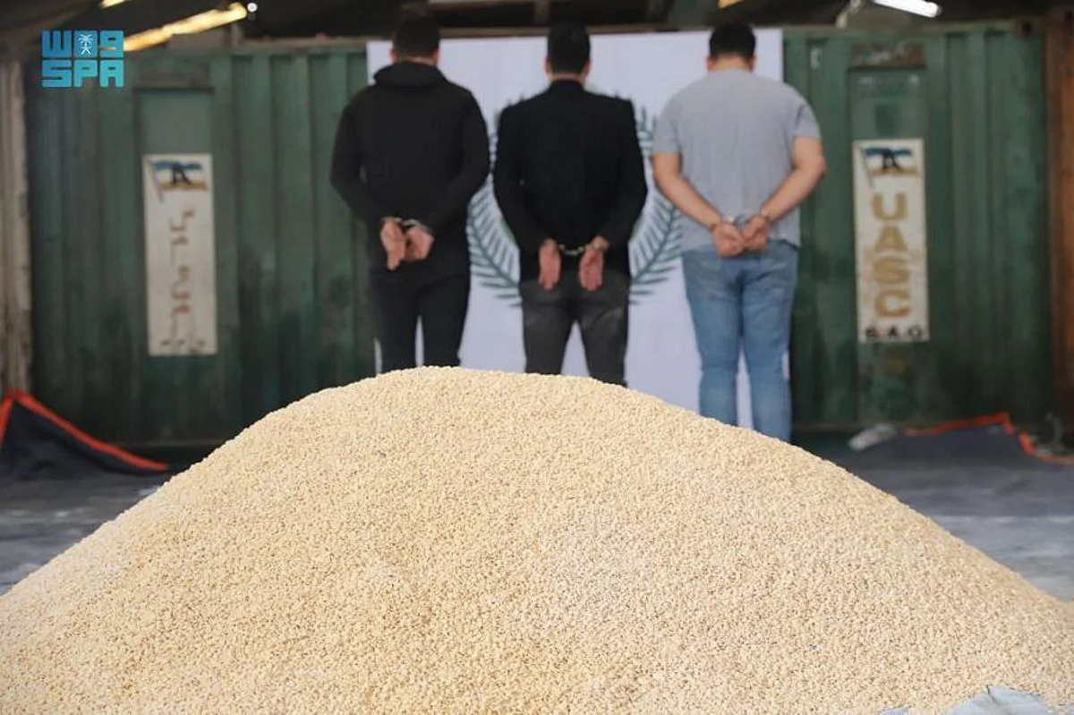 "مكافحة المخدرات" تحبط محاولة تهريب أكثر من 3 ملايين قرص إمفيتامين