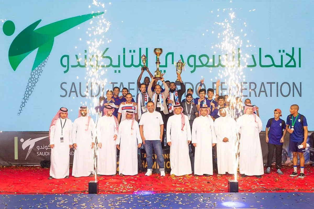 تايكوندو الشباب وأبها يتقاسمان كأس السوبر والتميز للترجي والسميح الأعلى تصنيفًا