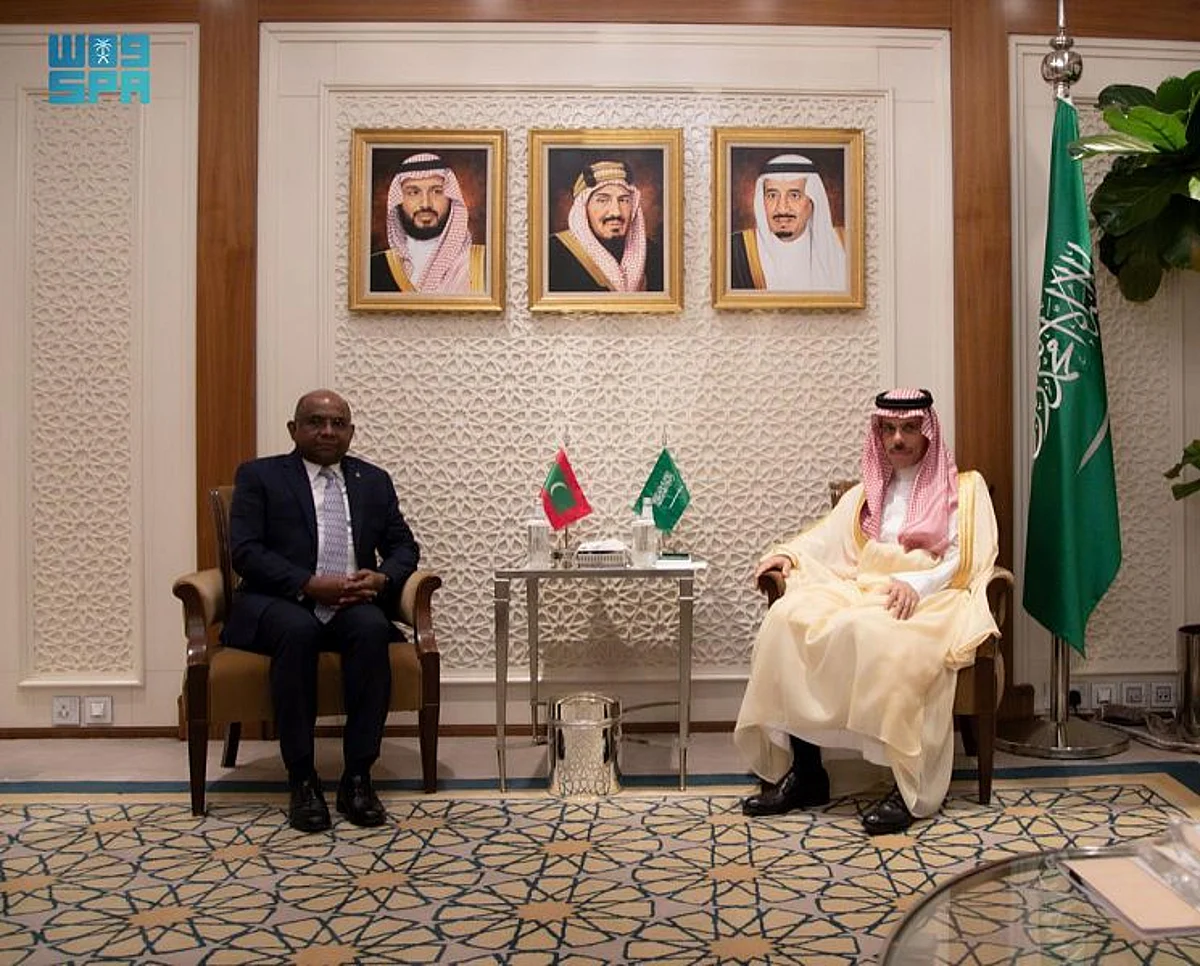 وزير الخارجية يستقبل نظيره المالديفي ويستعرض معه تعزيز أوجه التعاون