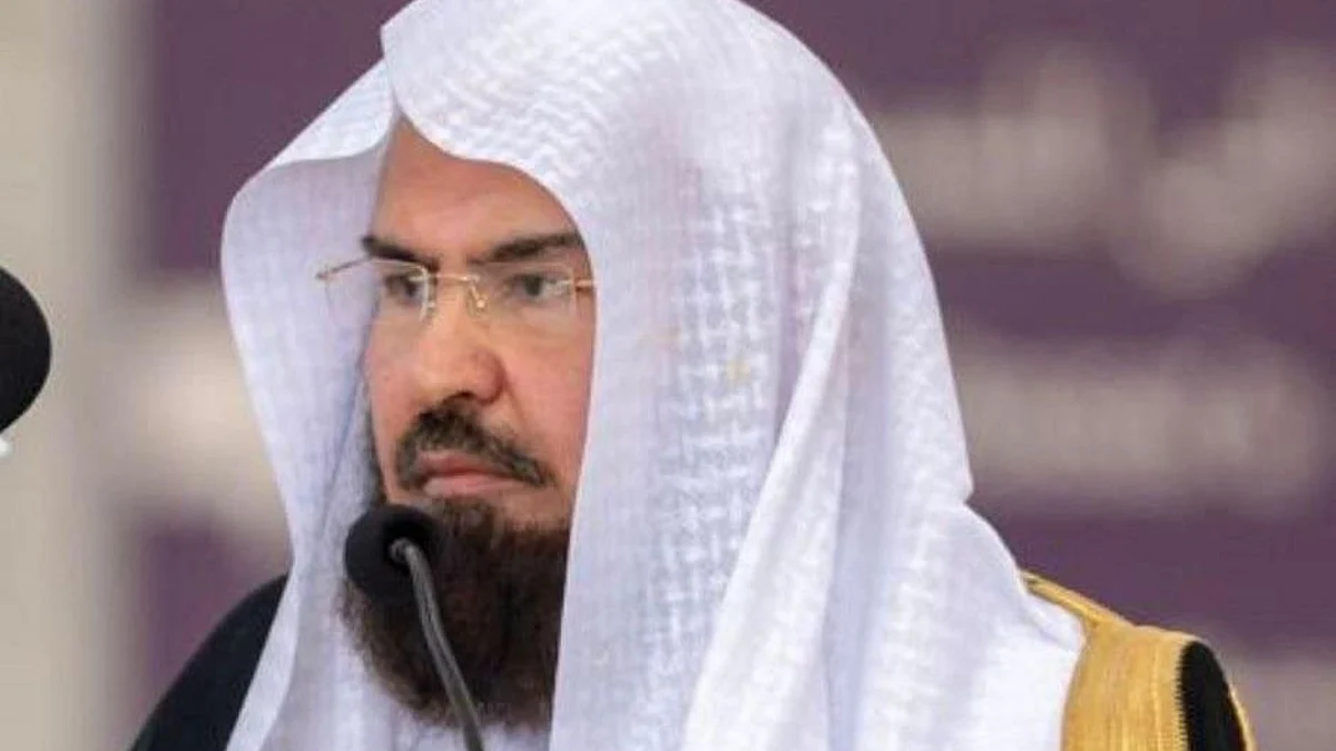 الرئيس العام للمسجد الحرام والمسجد النبوي عبدالرحمن السديس