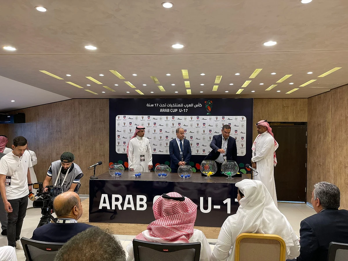 4 مجموعات قوية في كأس العرب للناشئين 2022