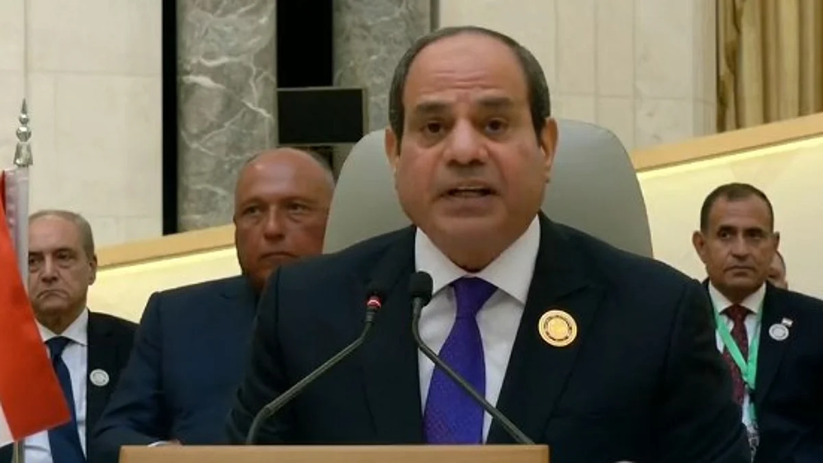 الرئيس المصري عبدالفتاح السيسي