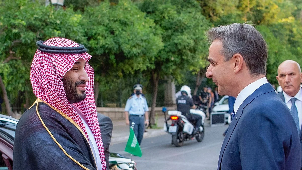 ولي العهد ورئيس وزراء اليونان