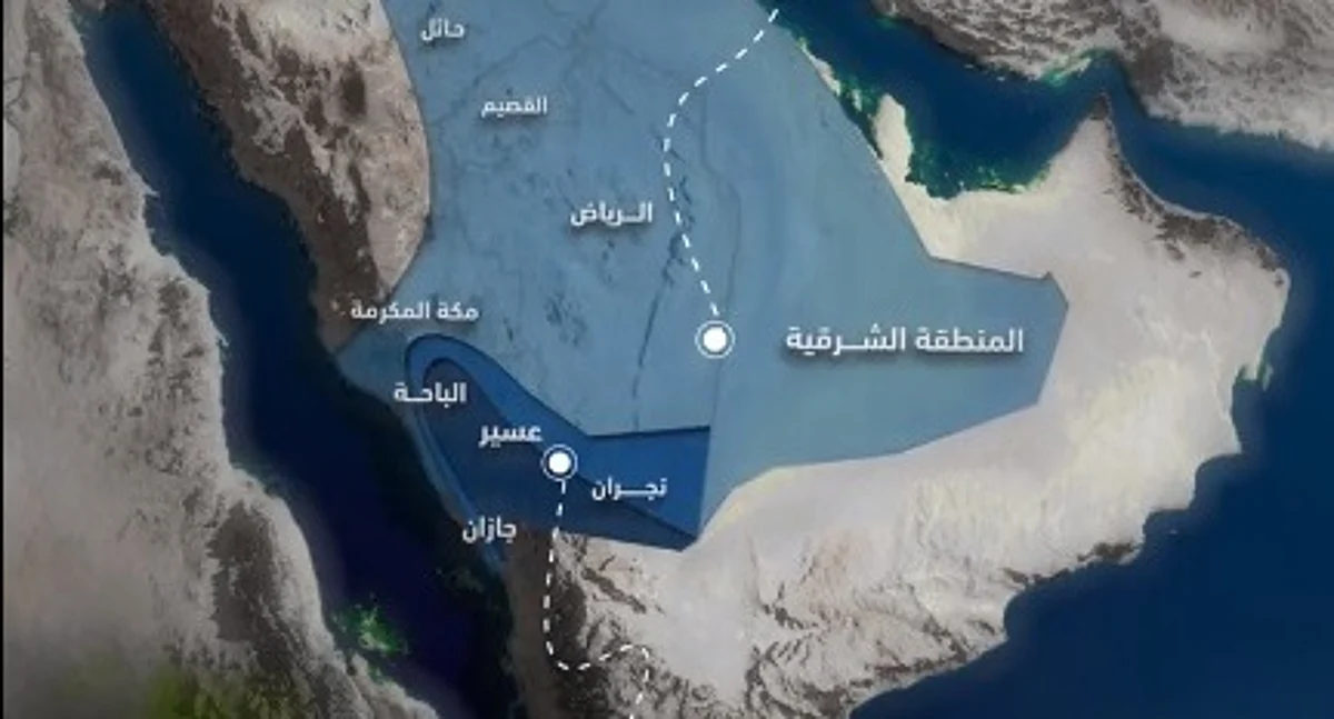 120 ساعة هطولات.. "الأرصاد": أمطار على معظم المناطق وبعضها غزيرة