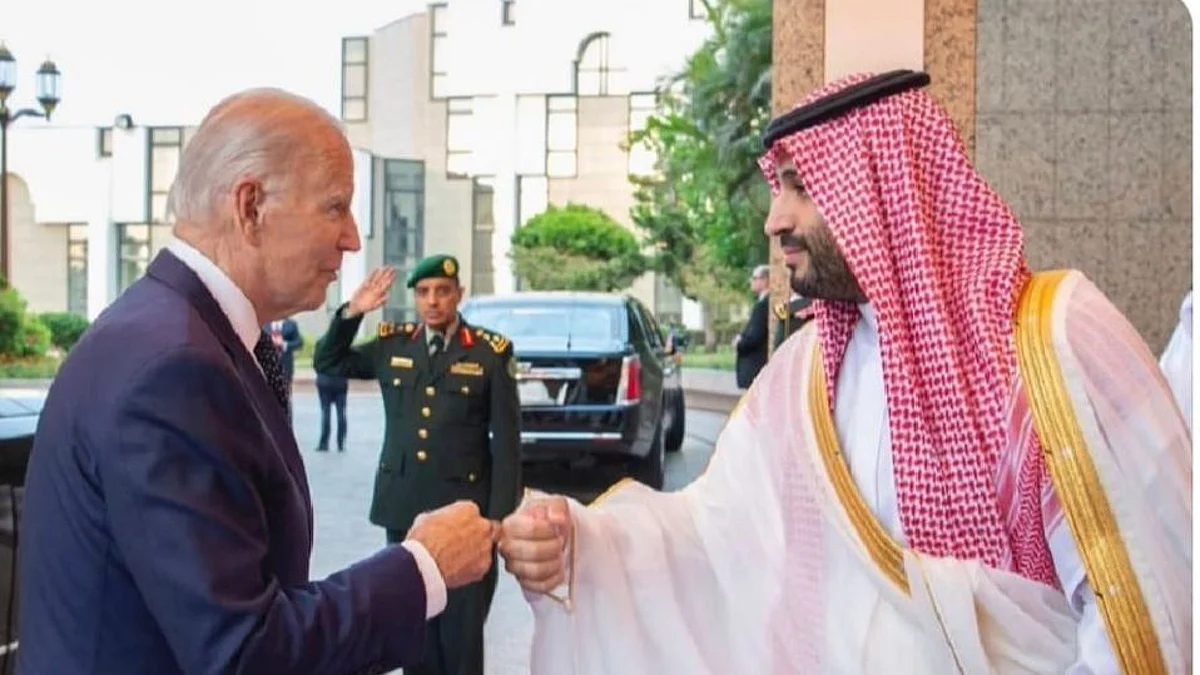 ولي العهد الأمير محمد بن سلمان والرئيس الأمريكي جو بايدن