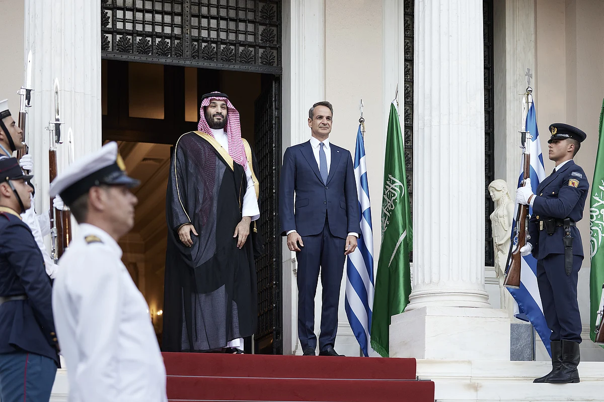 ولي العهد ورئيس وزراء اليونان