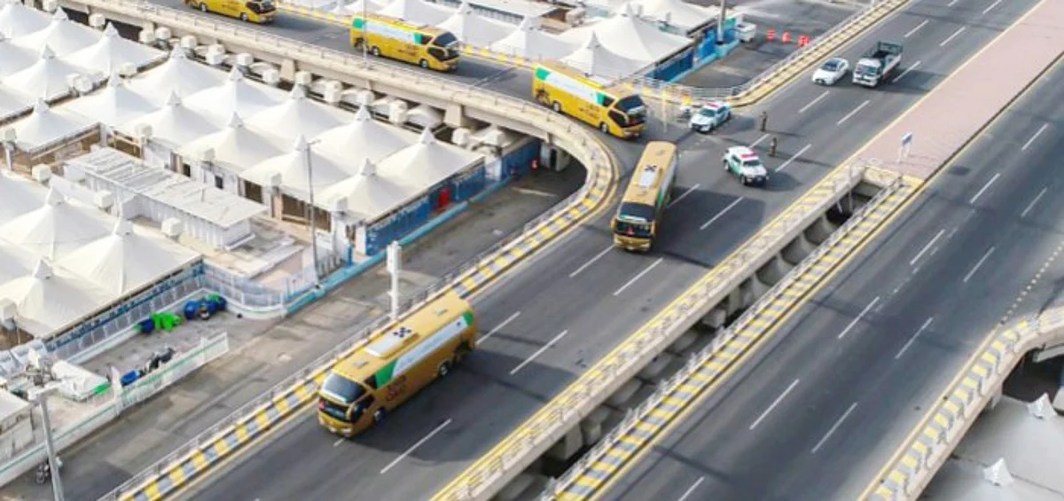 خرائط تفاعلية لتسهيل الحركة المرورية في المشاعر المقدسة
