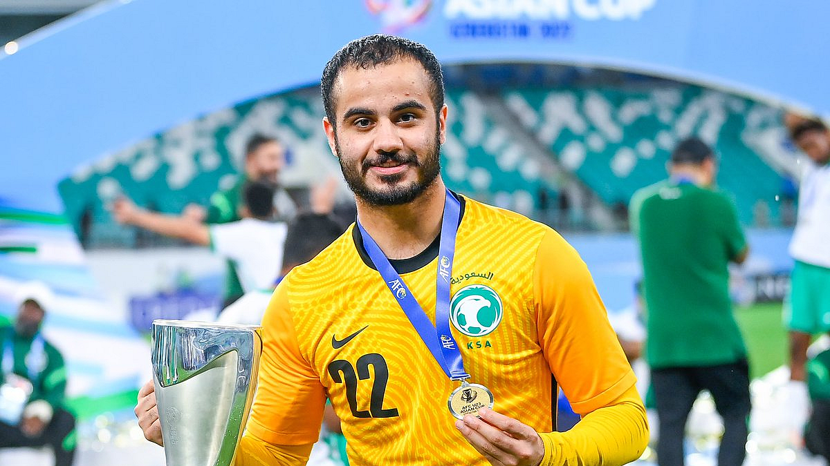حارس المرمى عبد الرحمن الشمري