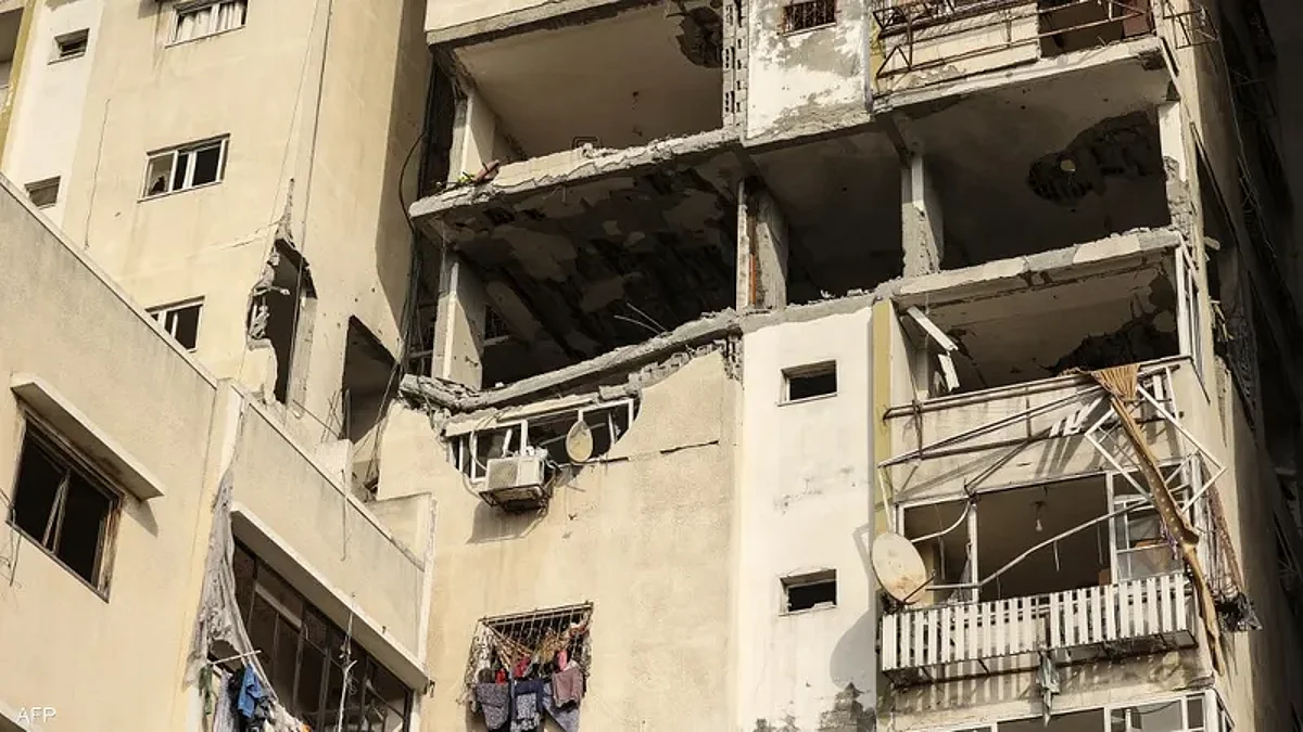 الشقة التي جرى استهدافها في غزة