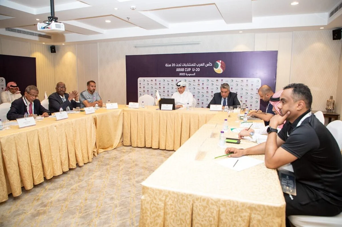 الكشف عن مواعيد مباريات نصف النهائي ونهائي كأس العرب للشباب 2022