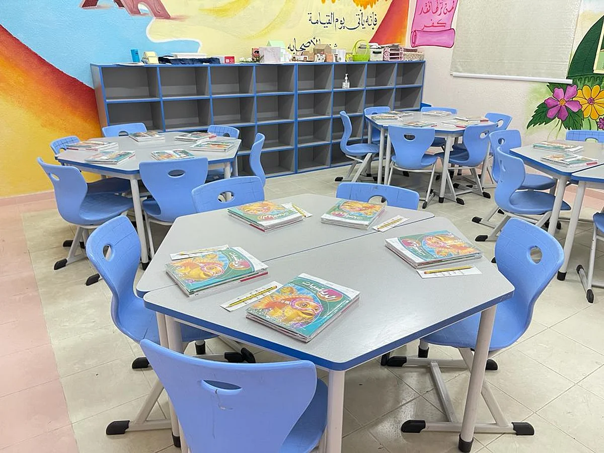 تجهيز الفصول للعام الدراسي الجديد