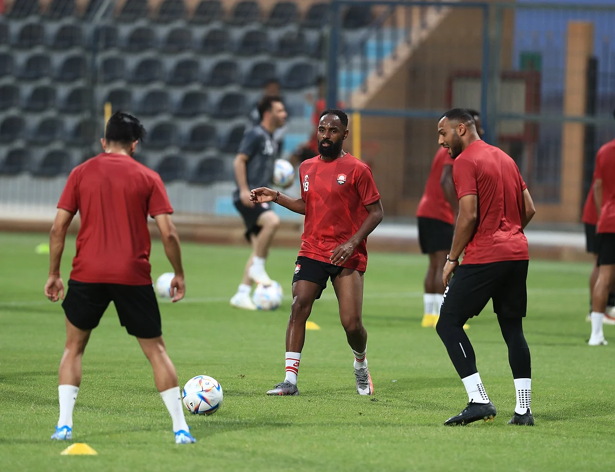 الرائد يُنهي تحضيراته لملاقاة النصر وديًّا على ملعب مرسول بارك