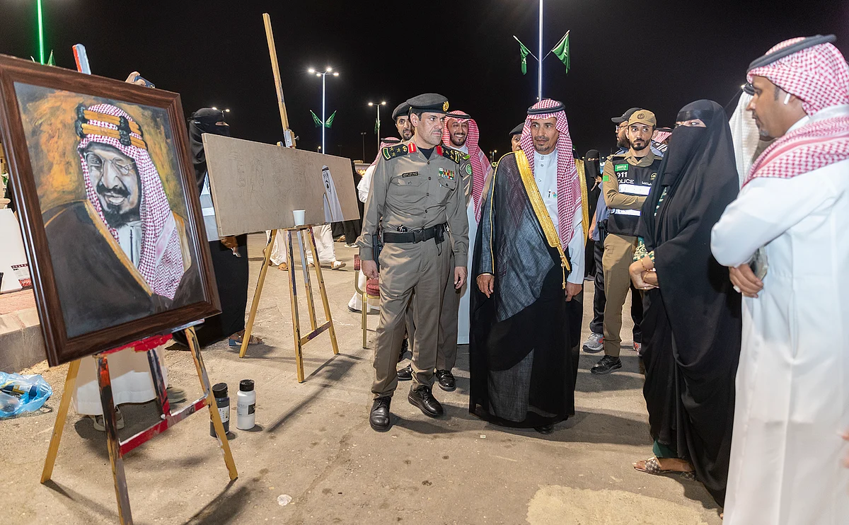 نائب محافظ الخرج يرعى الاحتفال الرسمي بمناسبة اليوم الوطني