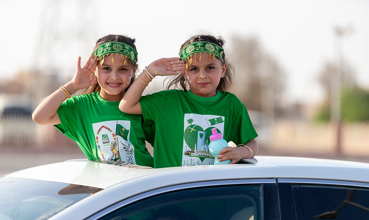 شاهد مسيرة "هي لنا دار" للجهات الحكومية والأهلية والتطوعية في الخرج