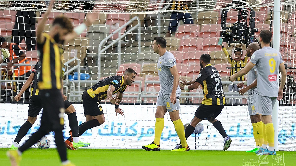 بهدفي "حمدالله" .. "الاتحاد" يعبر "الخليج" ويخطف الوصافة من النصر