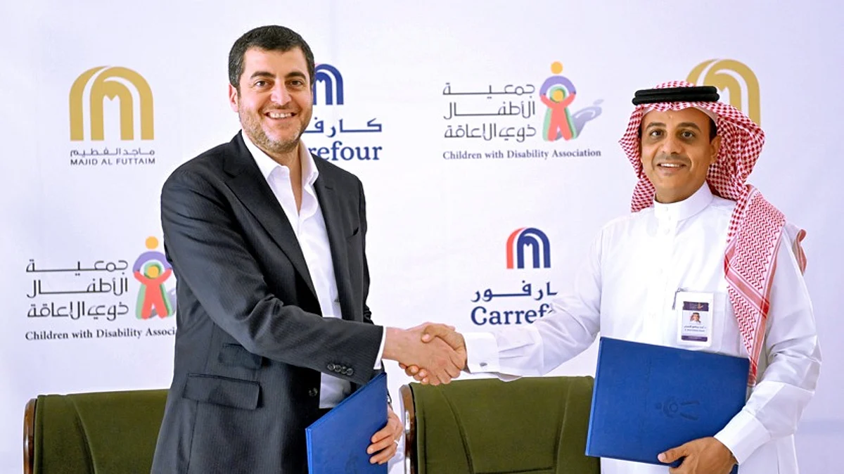 ماجد الفطيم توقع إتفاقية تعاون مع جمعية الأطفال ذوي الإعاقة