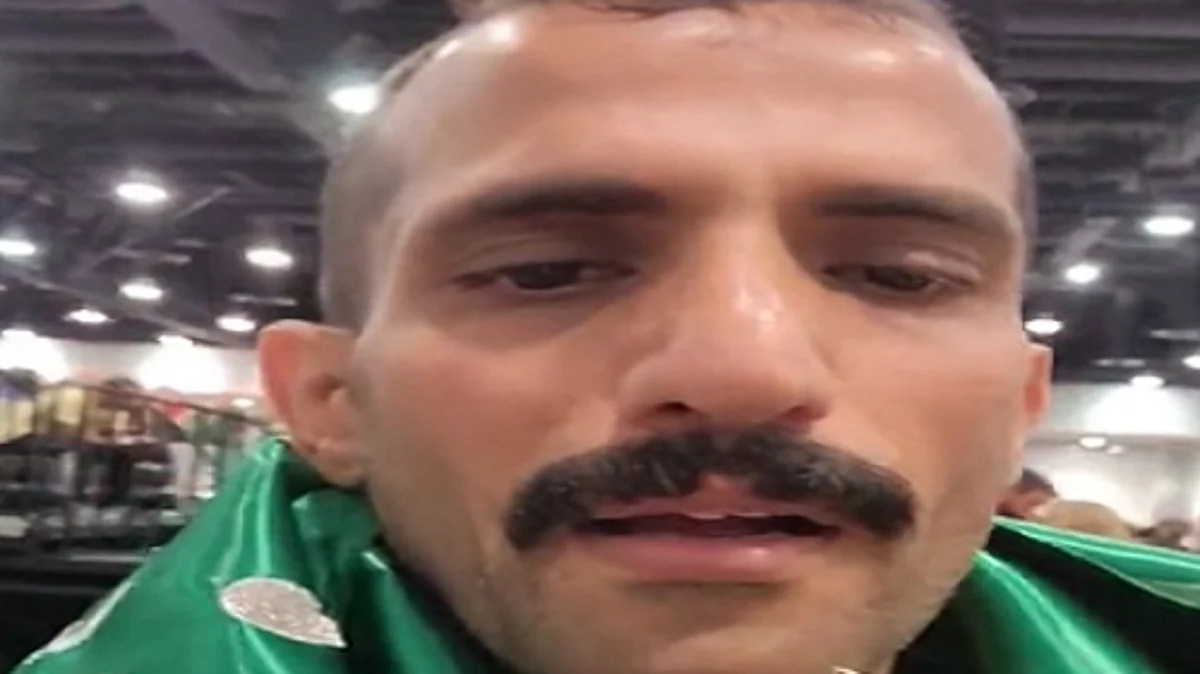اللاعب السعودي محمد آل مخلص اليامي