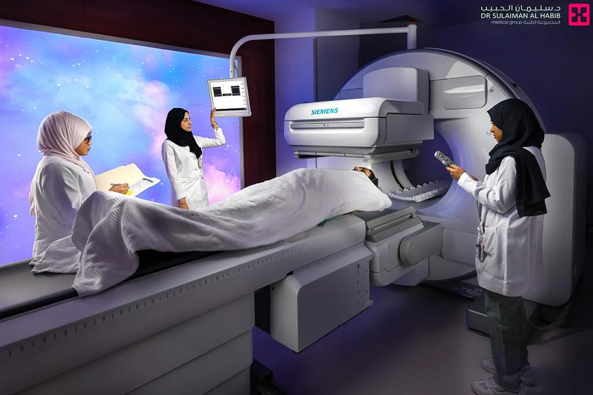 مركز الأشعة والطب النووي بمستشفى الدكتور سليمان الحبيب بالخبر