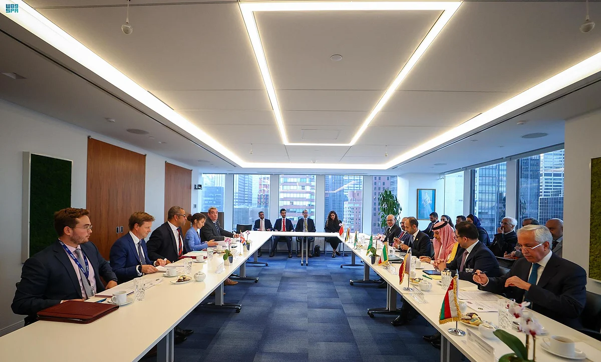 فيصل بن فرحان يرأس الاجتماع الوزاري الخليجي - البريطاني في نيويورك
