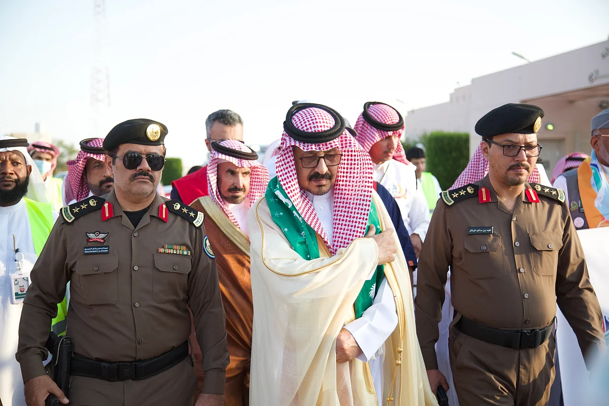يتقدمهم المحافظ... "سبق" ترصد احتفال أهالي الأفلاج باليوم الوطني