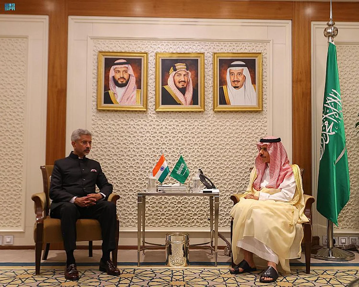 وزير الخارجية يستعرض مع نظيره الهندي سبل دعم وتطوير العلاقات الثنائية