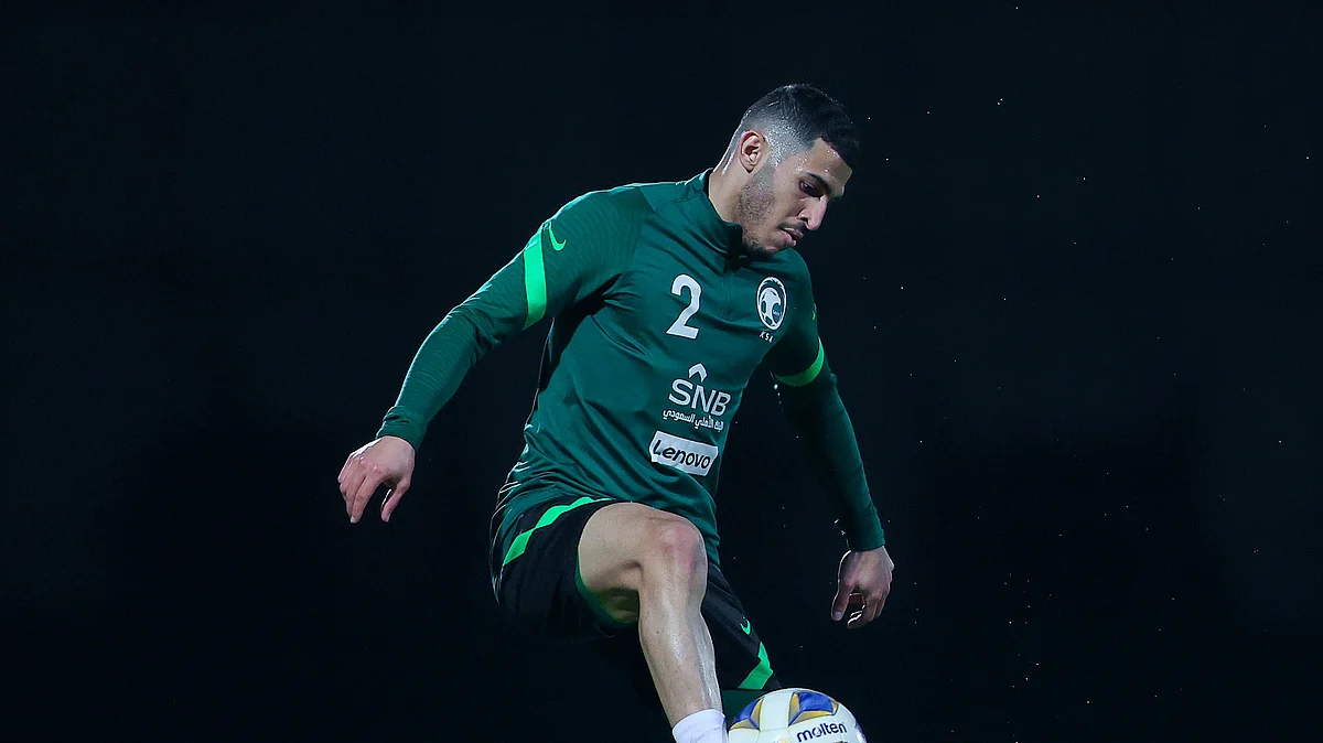 سلطان الغنام لاعب المنتخب السعودي