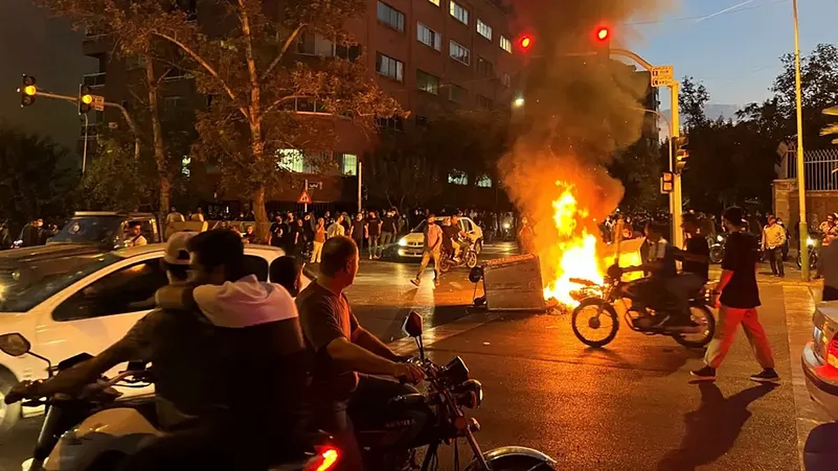 احتجاجات طهران عقب وفاة مهسا أميني