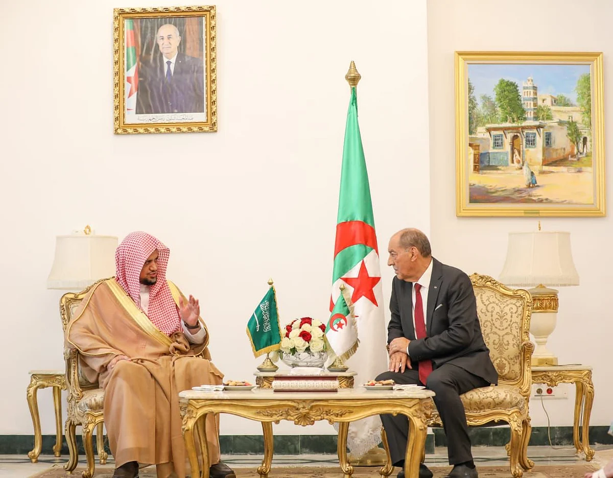 النائب العام يزور المحكمة الدستورية في الجزائر