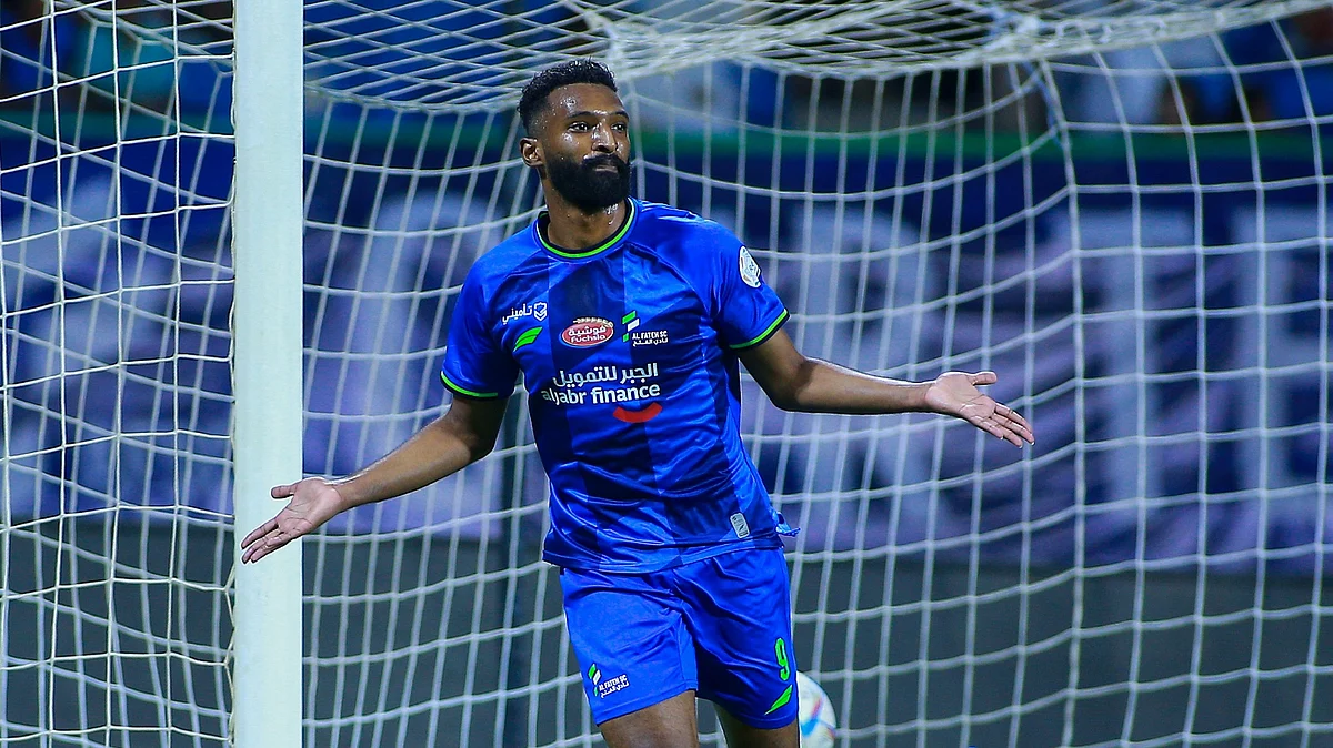 الفتح يواصل متاعب الرائد بهدف البريكان