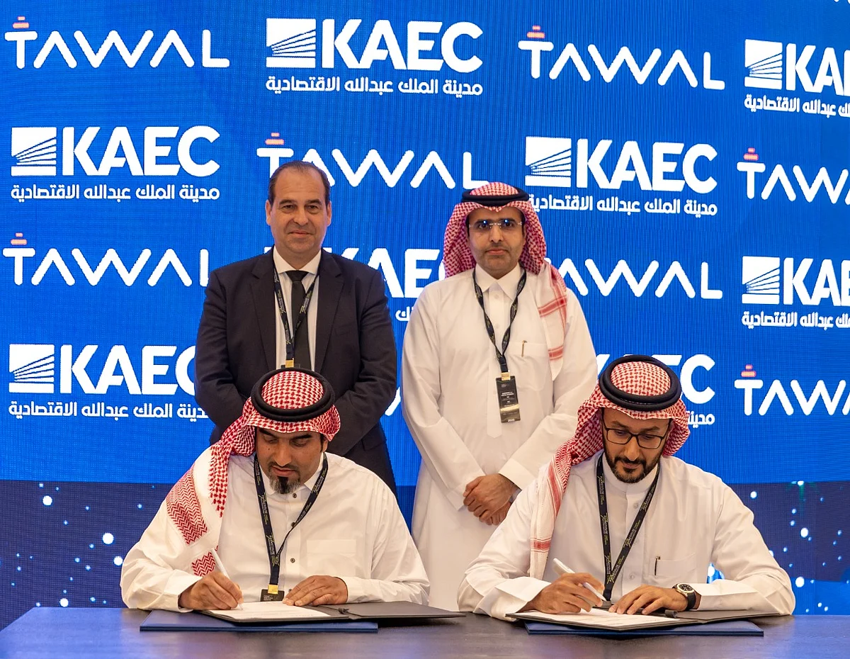 "توال" تستحوذ على أبراج الاتصالات بمدينة الملك عبدالله الاقتصادية وتوقع شراكة استراتيجية معها
