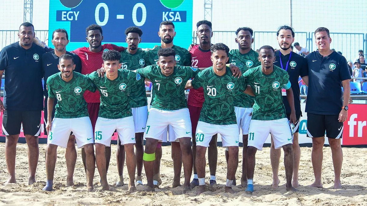 المنتخب السعودي الأول لكرة القدم الشاطئية