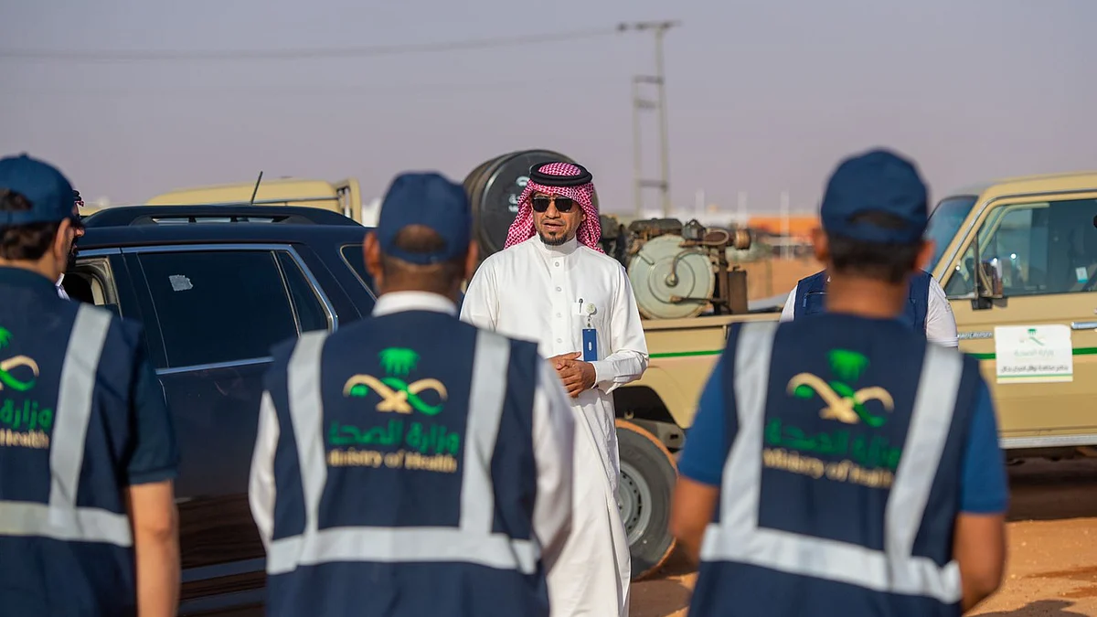 "صحة حائل" تشارك بمهرجان "تطوير محمية الإمام تركي" الملكية لمزاد الإبل