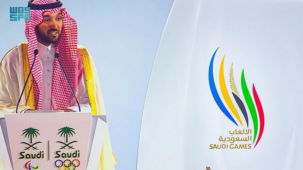 وزير الرياضة الأمير عبدالعزيز بن تركي الفيصل