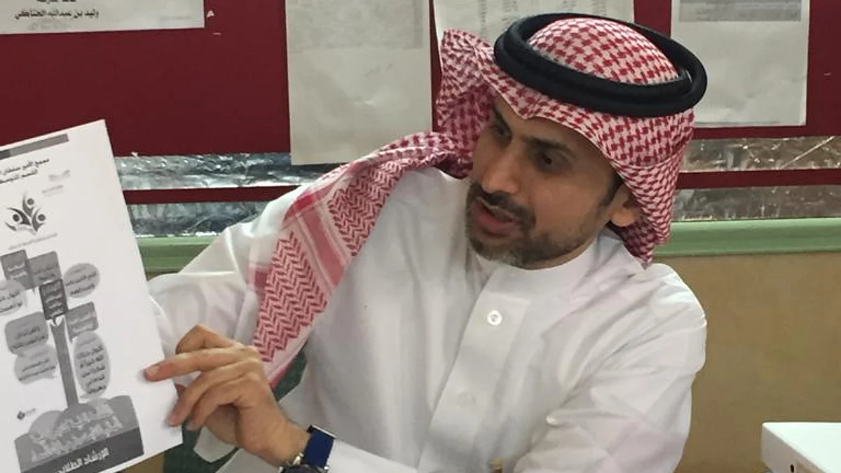 الموجه الطلابي يحيى بن جبران الخالدي