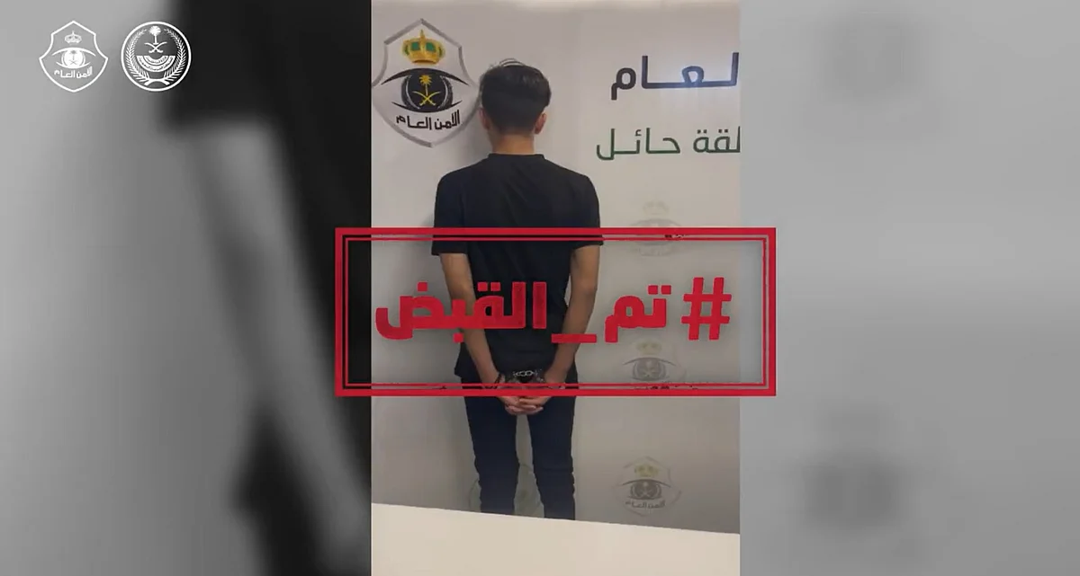 "فيديو" يرصد سقوط مرتكبي عدد من الجرائم في قبضة رجال الأمن
