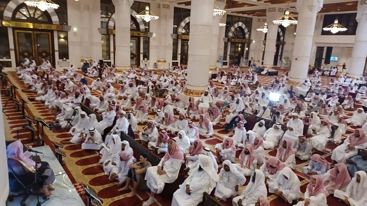 جانب من حضور الندوة العلمية