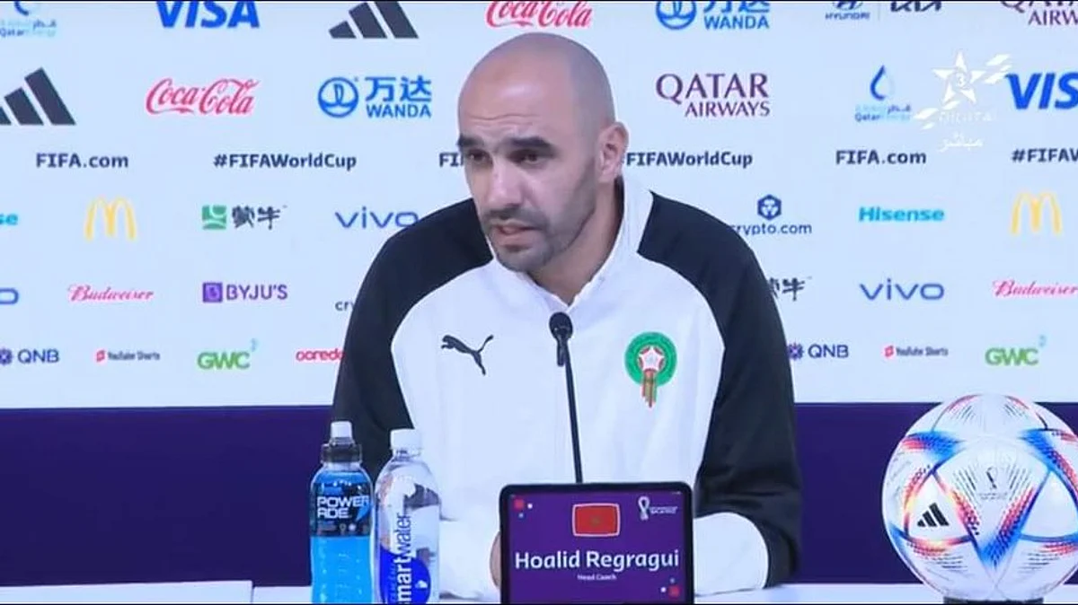 مدرب منتخب المغرب وليد الركراكي