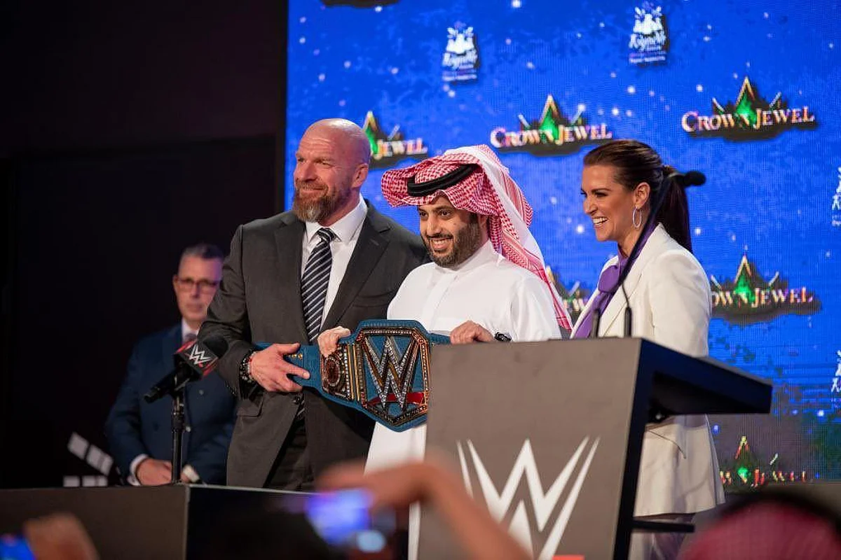 تركي آل الشيخ في مؤتمر إطلاق عروض WWE: السعودية أصبحت محط أنظار العالم لاستقطابها أفضل العروض العالمية