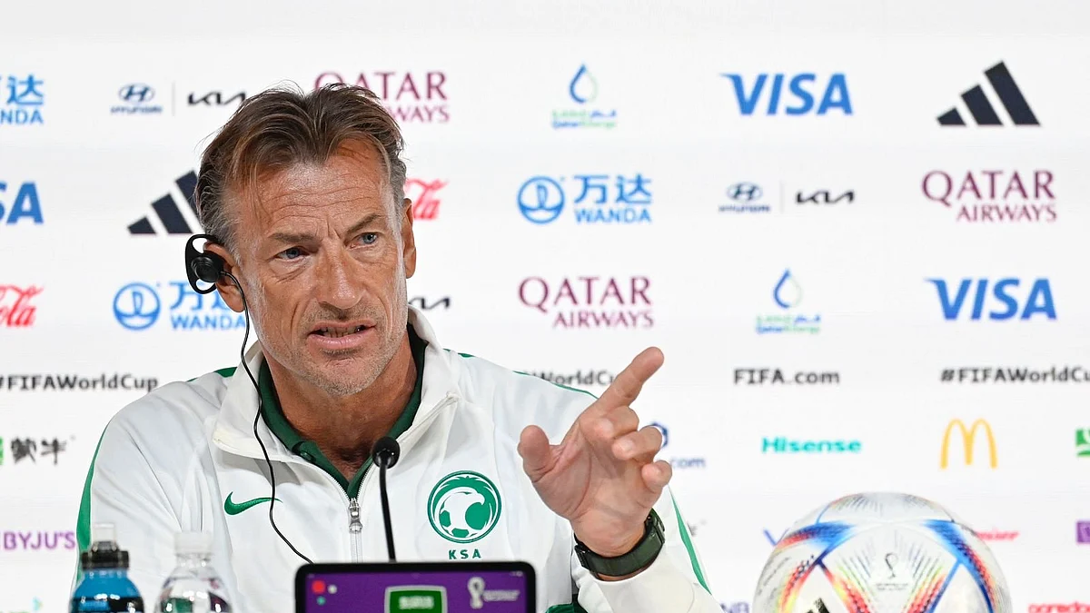 مدرب المنتخب السعودي الأول لكرة القدم إيرفي رينارد